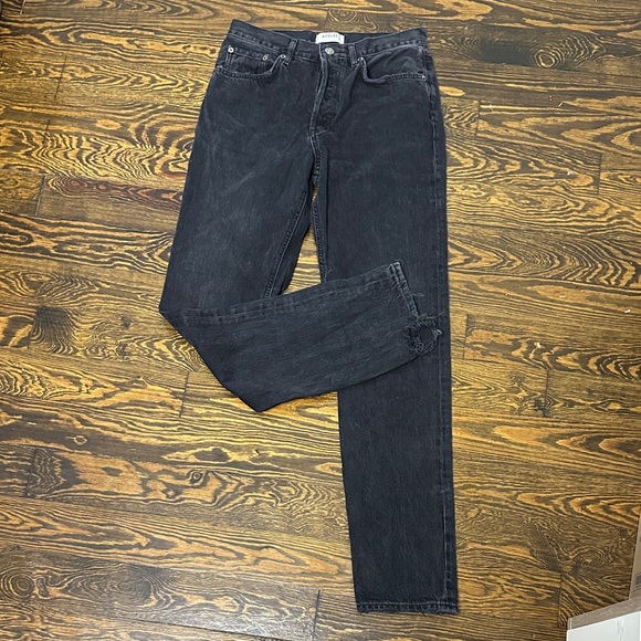 Agolde Denim - Agolde Black Denim Jeans